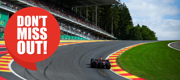 ACQUISTA ORA: BIGLIETTI F1 GP BELGIO 2026
