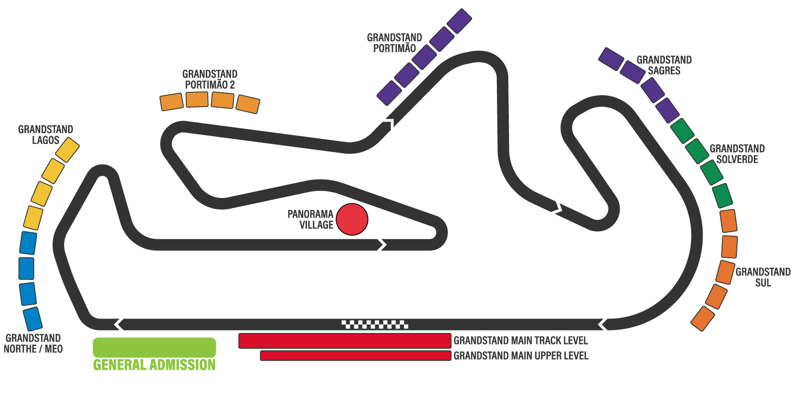 Algarve International Circuit map | F1 Portuguese Grand Prix 2027 | Portugal | Official Tickets | portugal.gp