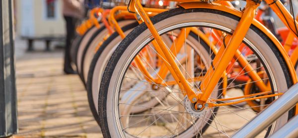 Met de fiets