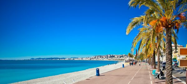 Unterhaltung in Nizza