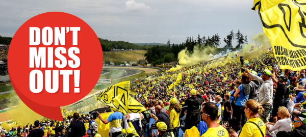KOUPIT NYNÍ: VSTUPENKY NA MOTOGP BRNO 2027